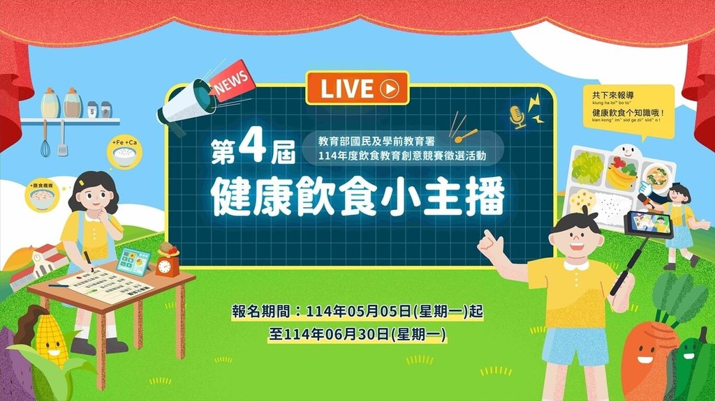 (foto: Kementerian Pendidikan Ajak Siswa Jadi Pembawa Acara Cilik Pola Makan Sehat dan Rancang Menu Bergizi/ MOE)