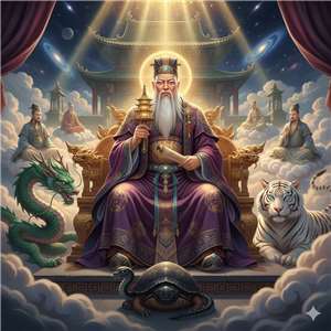 Taishang Laojun (太上老君) (AI Generated)