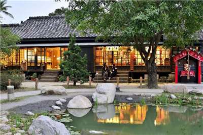 Desa Hinoki atau Hinoki Village di Chiayi (foto: Kawasan Hutan Rekreasi Alishan)