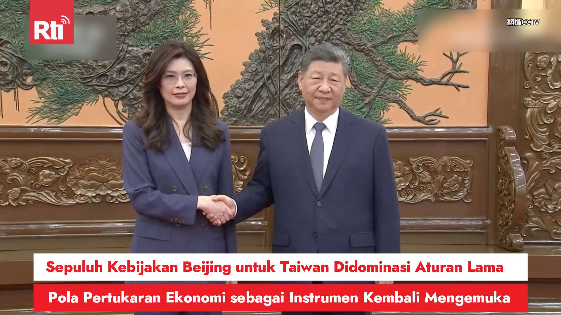 Sepuluh Kebijakan Beijing untuk Taiwan Didominasi Aturan Lama, Pola Pertukaran Ekonomi sebagai Instrumen Kembali Mengemuka (RtiSI)