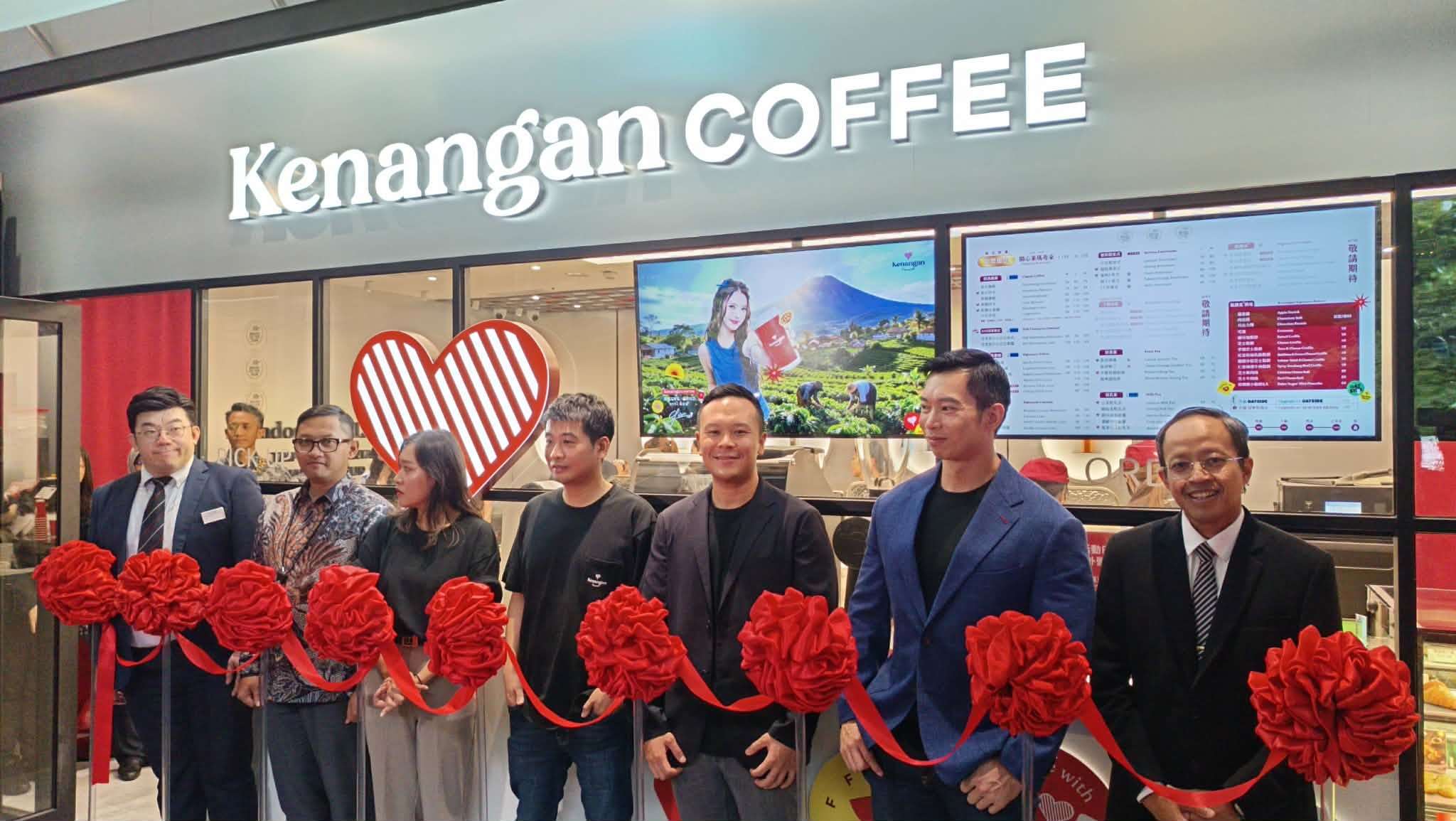 Acara peresmian gerai Kenangan Coffee di Taipei, 7 April 2026