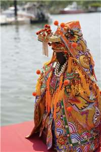 Prosesi ziarah air Dewi Mazu (foto: Kuil Agung Mazu Datian Hougung) 