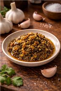 冬菜Aroma Bawang Putih di Balik Dong Cai