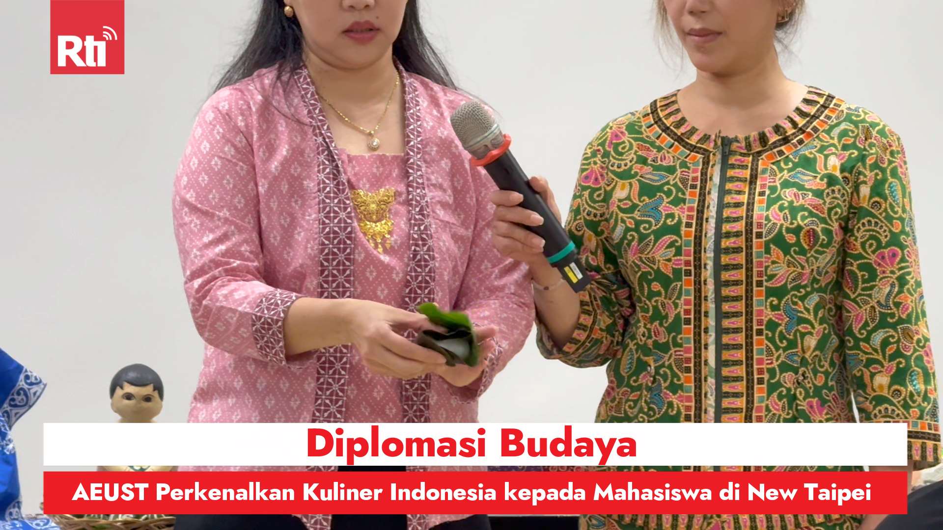Diplomasi Budaya, AEUST Perkenalkan Kuliner Indonesia kepada Mahasiswa di New Taipei (RtiSI)