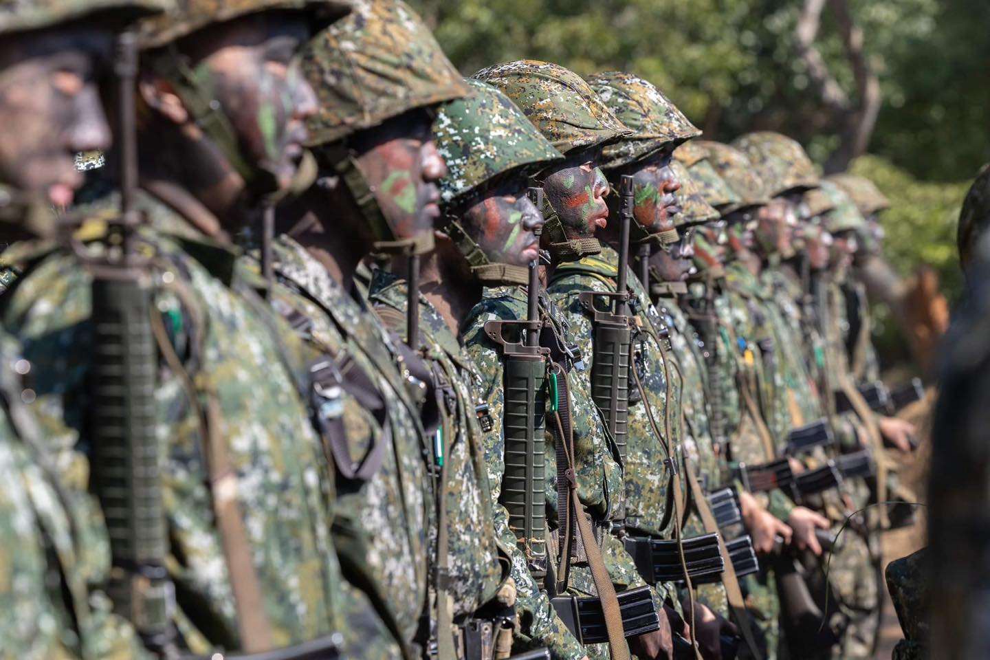 Ilustrasi tentara (foto: FB Tsai Ing-wen)