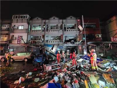 Insiden Ledakan Gas di Permukiman Hsinchu, 2 Korban Dievakuasi dalam Kondisi OHCA dan Dilarikan ke Rumah Sakit (Dinas Pemadam Kebakaran Kota Hsinchu)