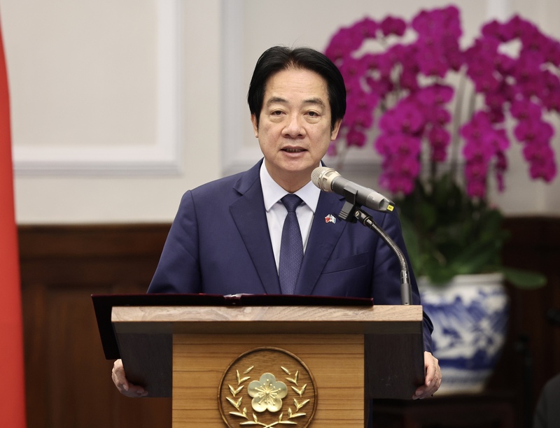 Presiden Lai Temui Ketua Kongres Guatemala, Dorong Pengusaha Taiwan Ekspansi ke Pasar Amerika Selatan melalui Guatemala (Foto: CNA)
