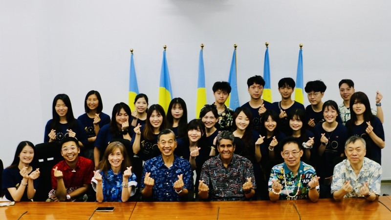 Chung Hua Primary Care Foundation (CHPCF) dan Fu Jen Chatolic University bekerja sama meluncurkan “Program Nyata GRACE”, 16 pemuda melakukan survei kesehatan masyarakat di Palau (foto:CHPCF)