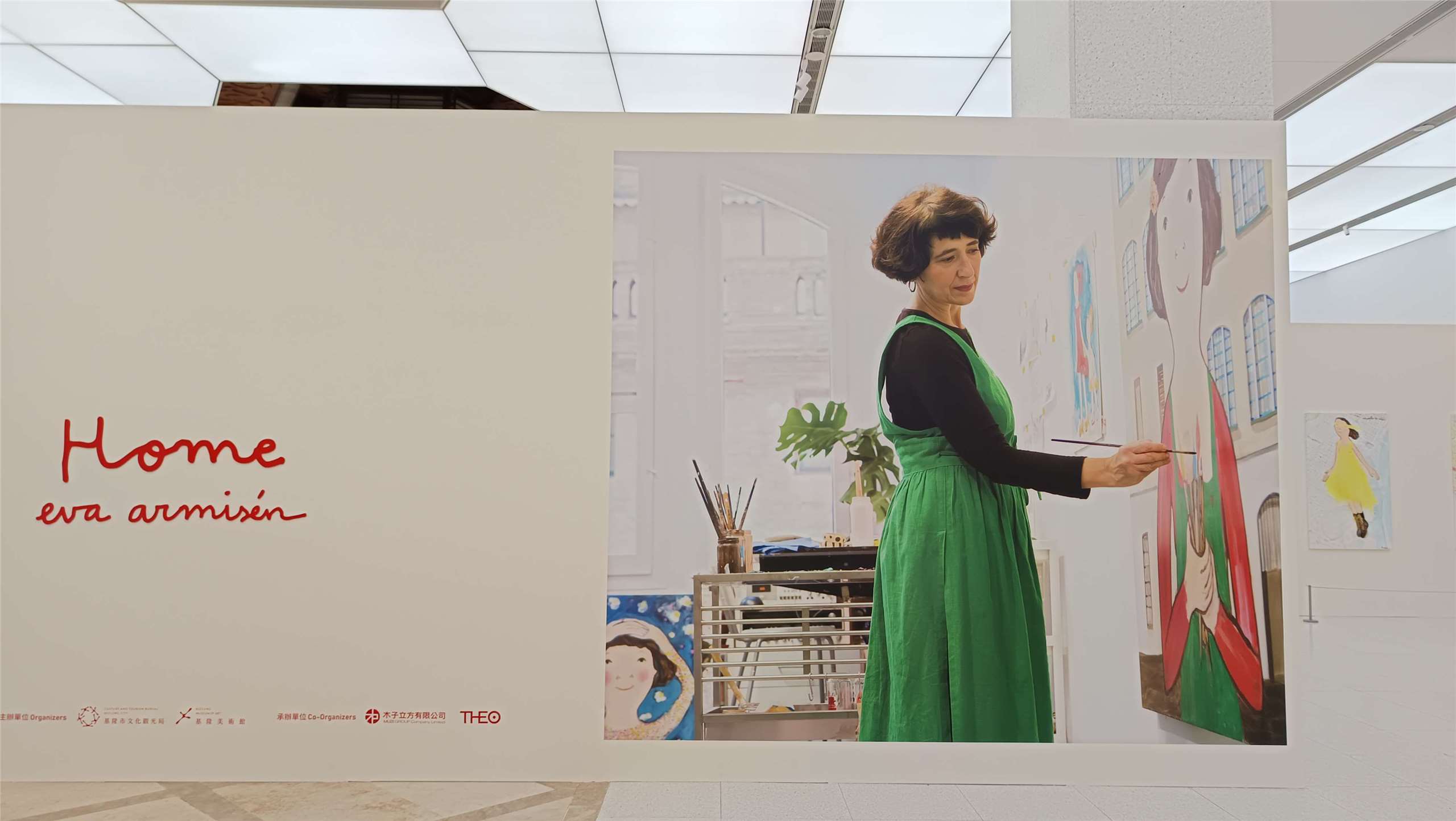 Pameran Eva Armisen di Museum Seni Keelung (foto: LL)