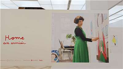 Pameran  Eva Armisen di Museum Seni Keelung (foto: LL)