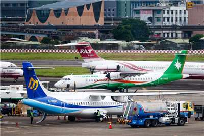 Bandara Songshan (foto: CNA)