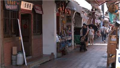 jalan tua Lukang di Kabupaten Changhua. (foto: arsip Rti)