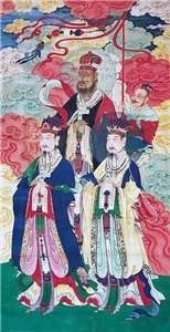 Sanguan Dadi (三官大帝) (Foto: Wikipedia)
