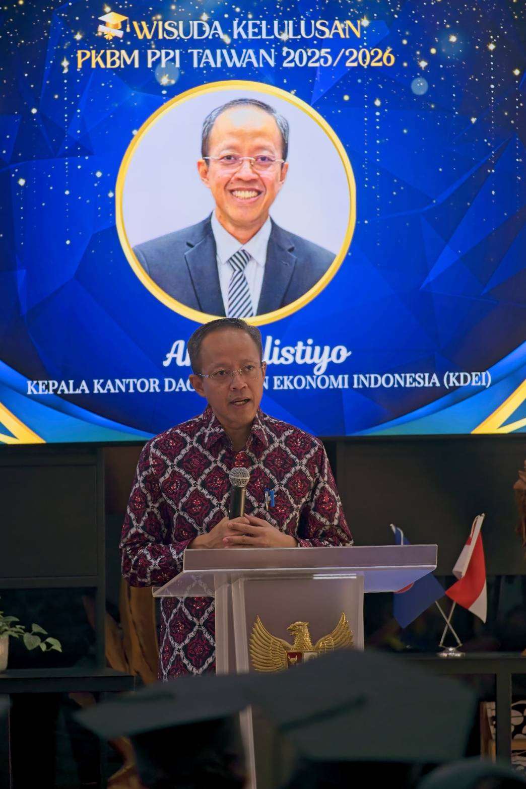 FF Kepala KDEI Taipei Arif Sulistiyo