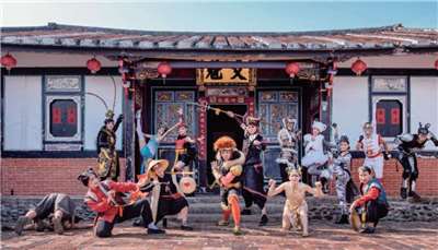 Pagelaran budaya wayang potehi Yunlin pada tahun 2025 (foto: website  Yunlin Int’l Puppet Theater Festival)