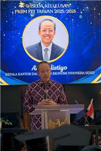 FF Kepala KDEI Taipei Arif Sulistiyo