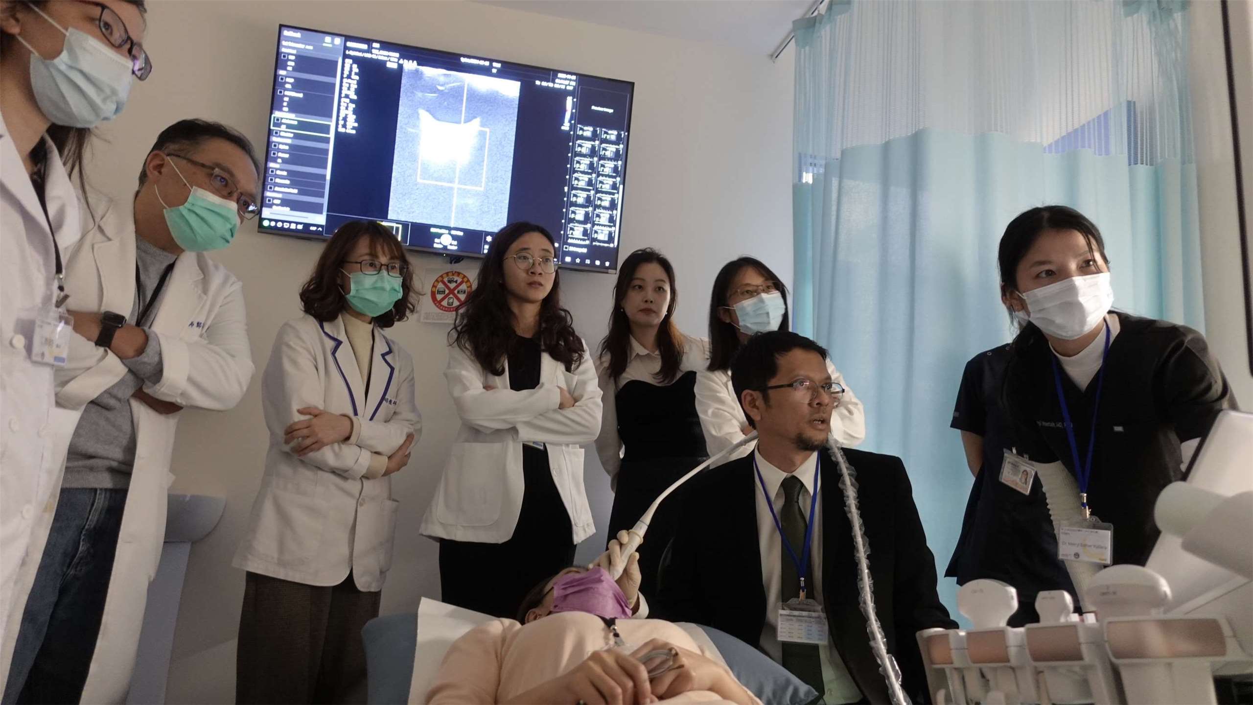 Salah satu kegiatan dalam acara Taiji Fetal Medicine Workshop 2025 (foto: Meryl / TMU)