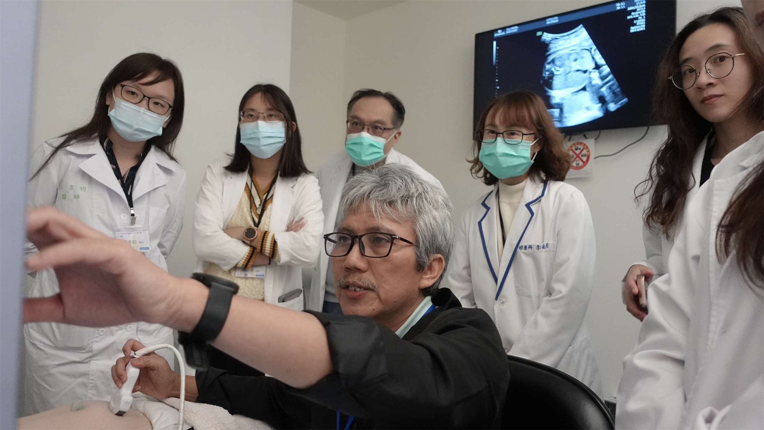 Salah satu kegiatan dalam  Taiji Fetal Medicine Workshop 2025 (foto: Meryl / TMU)