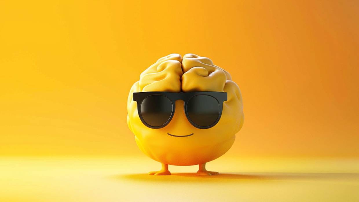 Ilustrasi otak yang tampil meyakinkan (foto: aish.com)