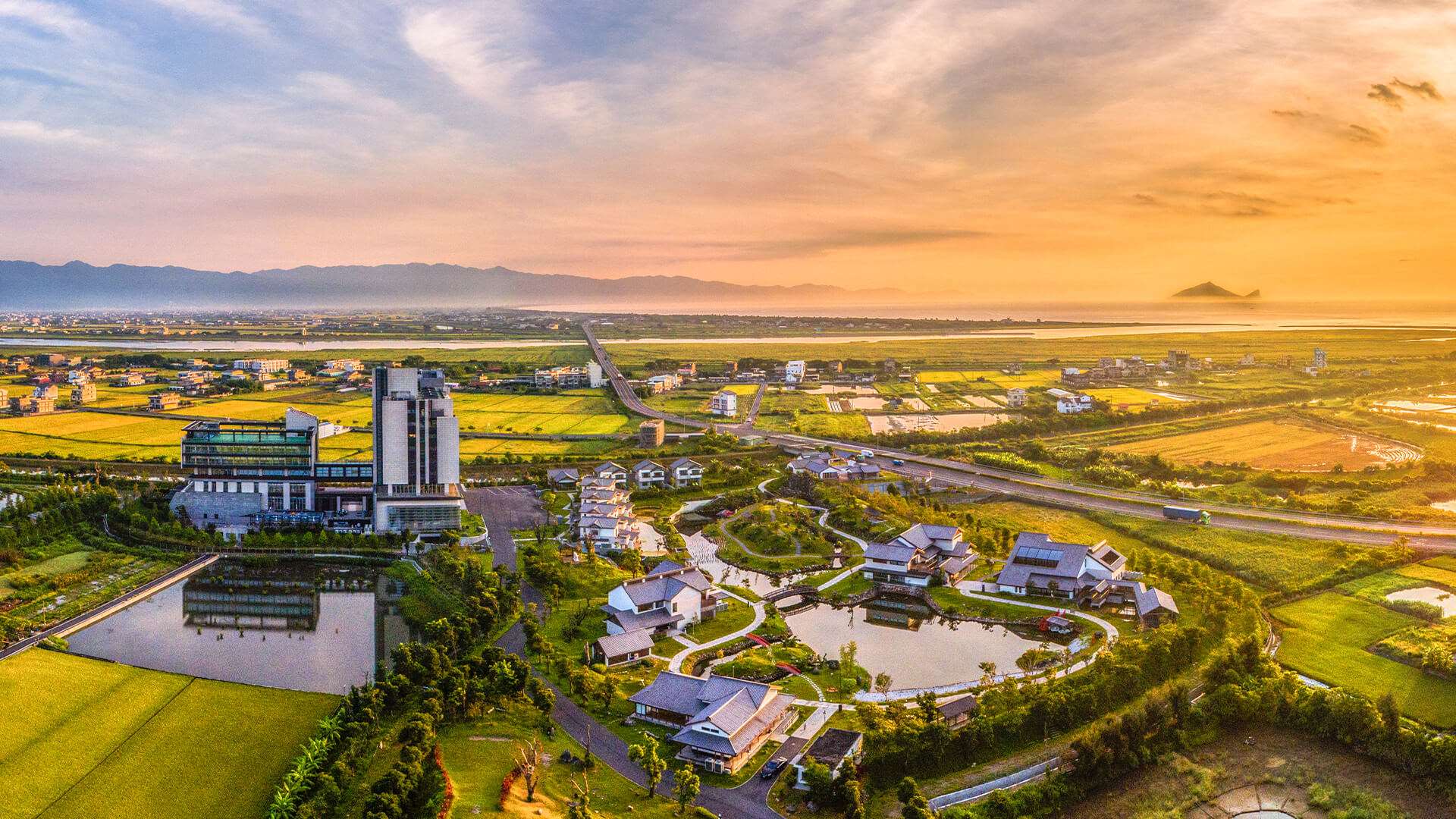 Dancewood di Yilan menghadirkan taman dengan suasana ala Kyoto, Jepang (foto: Ditjen Pariwisata Taiwan)