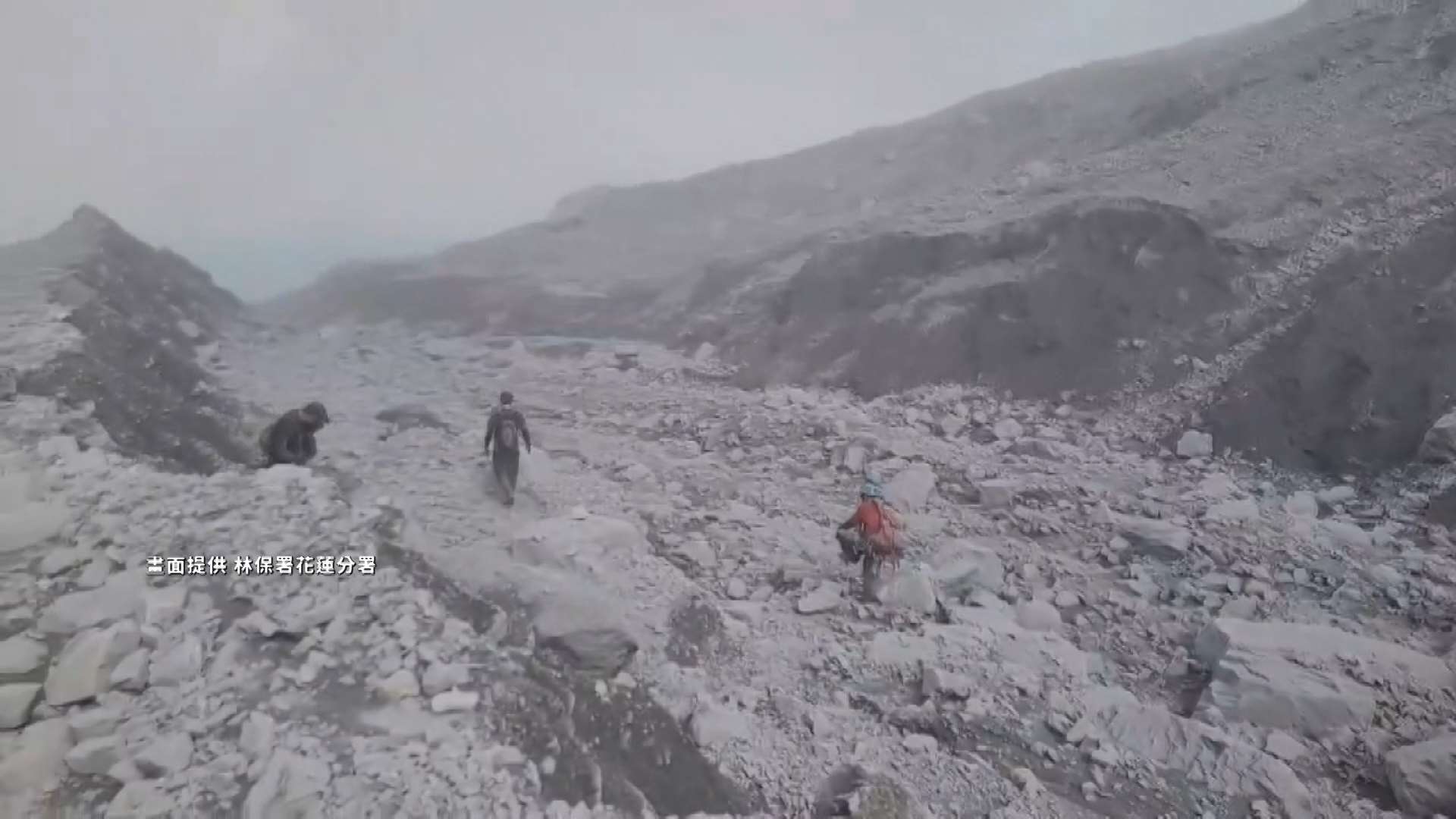 台湾東部・花蓮県の馬太鞍（ファタアン）渓で発生した堰止湖の氾濫を受け、農業部林業及び自然保育署（林保署）は2組の探査隊を派遣した。（写真：Rti）