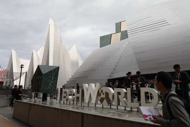 立法院経済委員会は10月8日、9日に大阪・関西万博を訪問し、台湾が民間企業名義で出展する「Tech World館」を視察する。（写真：CNA）
