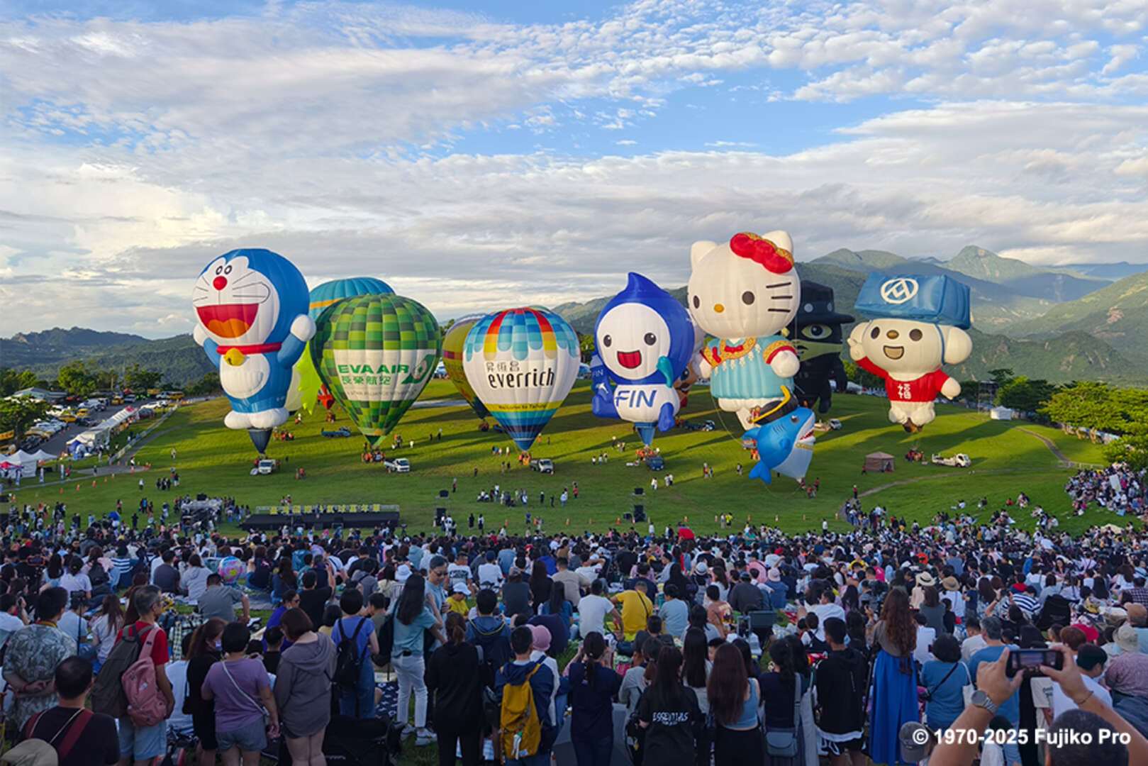 「2025台灣國際熱氣球嘉年華（台湾インターナショナルバルーンフェスティバル）」（写真：台東県ニュースリリースより）
