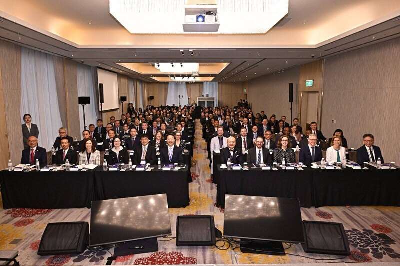 国際間の協力プラットフォーム「グローバル協力訓練枠組み（GCTF）」による通信インフラの強靭性強化に関する国際ワークショップが21日に開幕しました。（写真：外交部）