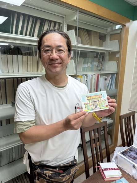 2026年のQSLカードのデザインを担当した璃寛さん