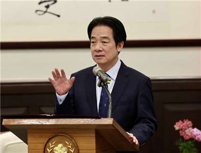 頼清徳・総統は20日、台灣工具機器曁零組件工業同業公會（TMBA、台湾工作機械および部品工業同業組合、日本の「日工会（JMTBA）」に相当）の陳紳騰・理事長一行の表敬訪問を受けました。（写真：CNA）