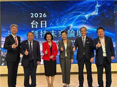 日本の産経新聞の前台北支局長、矢板明夫氏が執行長を務めるシンクタンク、インド太平洋戦略シンクタンクと日本の国家基本問題研究所が11日、北部・台北市内で「2026台日科技未来論壇(台日テクノロジーの未来フォーラム)」を開催した(写真：本村大資)