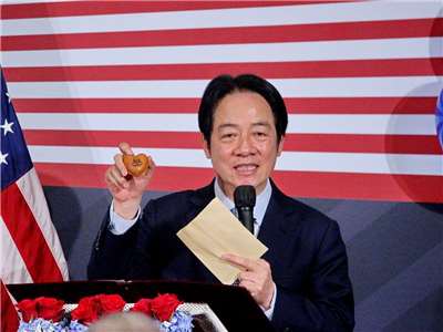 頼清徳・総統は、16日に配信された経済番組の中で、アメリカによる「相互関税」は確かに課題だが、今こそアメリカとの産業協力の深化を目指す時だと述べた。（写真：Rti）