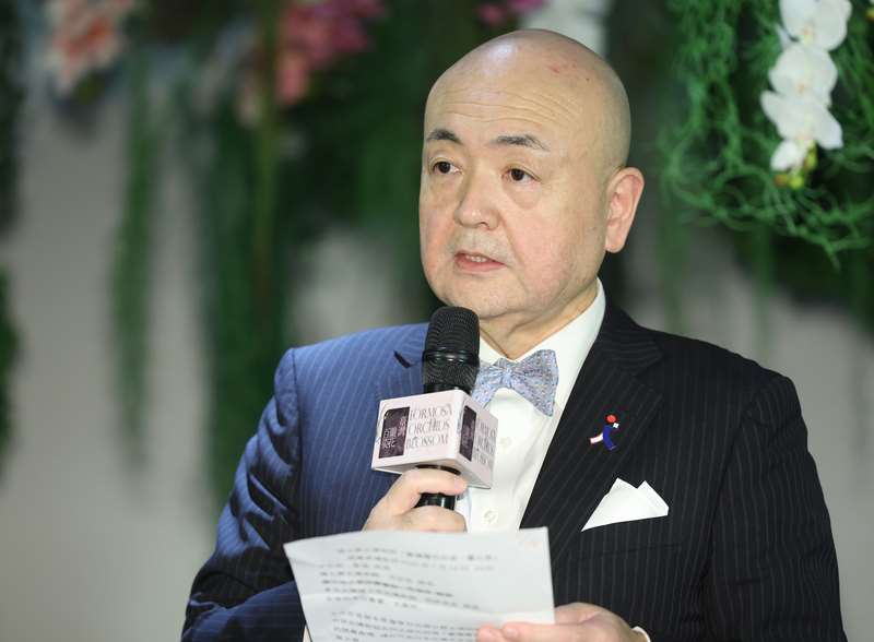 日本台湾交流協会台北事務所の片山和之代表は台湾のテレビ番組の単独インタビューで、台湾は日本にとって存亡に関わる重要な存在だと日々確信しいると述べた。（写真：資料写真／CNA）