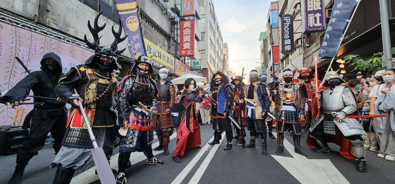 台湾戦国武将隊-01（写真：台湾戦国武将隊FBより）