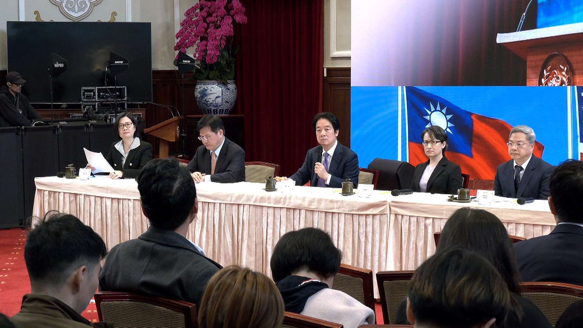 頼清徳・総統は3日午前、台湾とアメリカが経済分野での関係強化を図る「経済繁栄パートナーシップ対話（Taiwan-US Economic Prosperity Partnership Dialogue、EPPD）」に関する記者会見を行い、台湾とアメリカのパートナーシップが継続的に深化していると述べた。（写真：Rti）