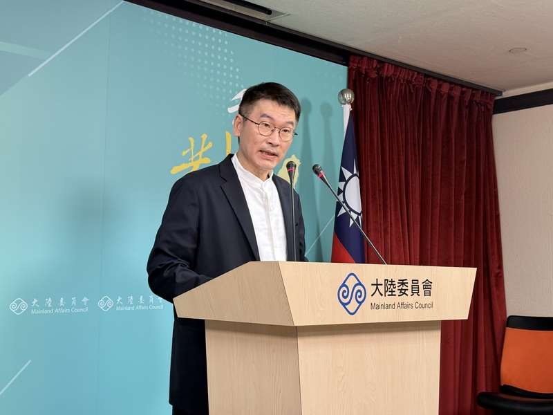 大陸委員会（陸委会）の梁文傑・副主任委員兼報道官は16日、中国共産党との交流に補助金を出すのは不合理だとして、鄭・主席が経費を申請したことに驚きを見せました。（写真：CNA）