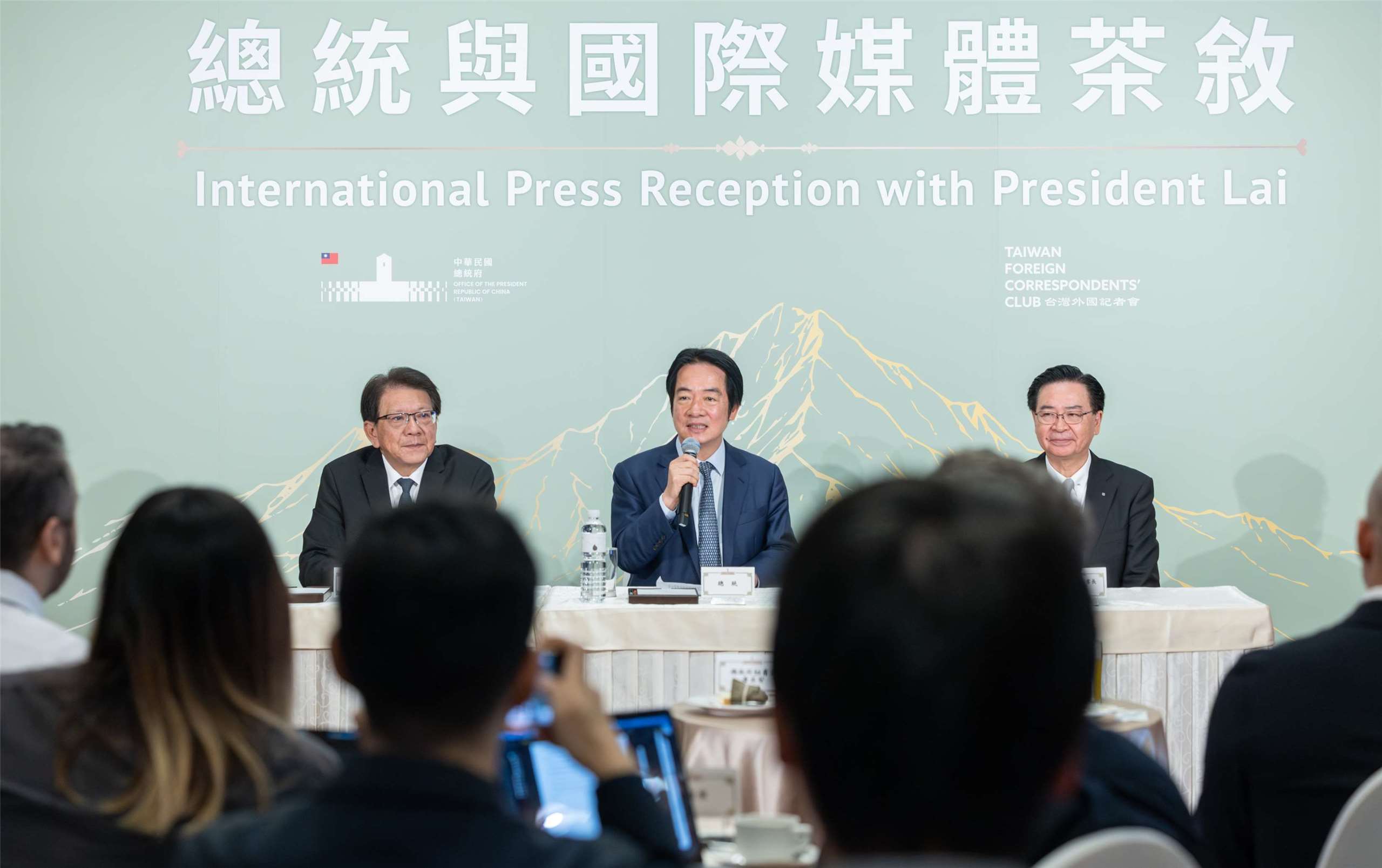 海外メディアが台湾問題に高い関心、頼・総統「3つの不変」を強調