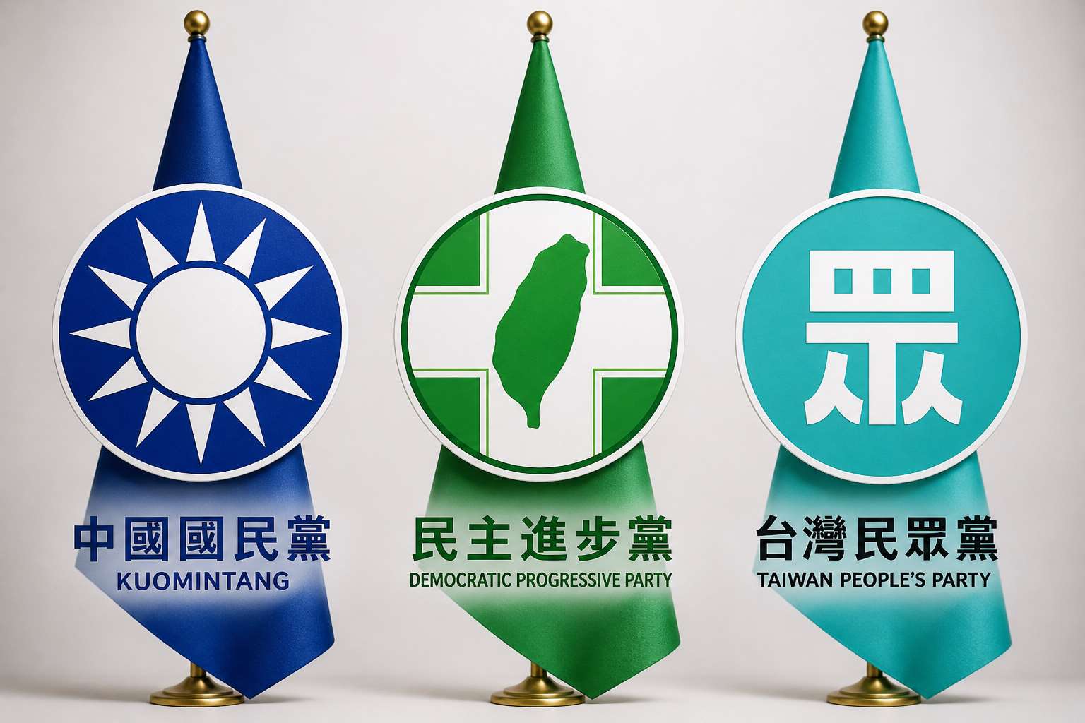 今年11月28日に行われる統一地方選挙まで5か月あまりとなった。「九合一」統一地方選挙は2028年1月の中華民国正副総統選挙の前哨戦と言われており、三大主要政党は非常に重視している。(写真：AI生成)