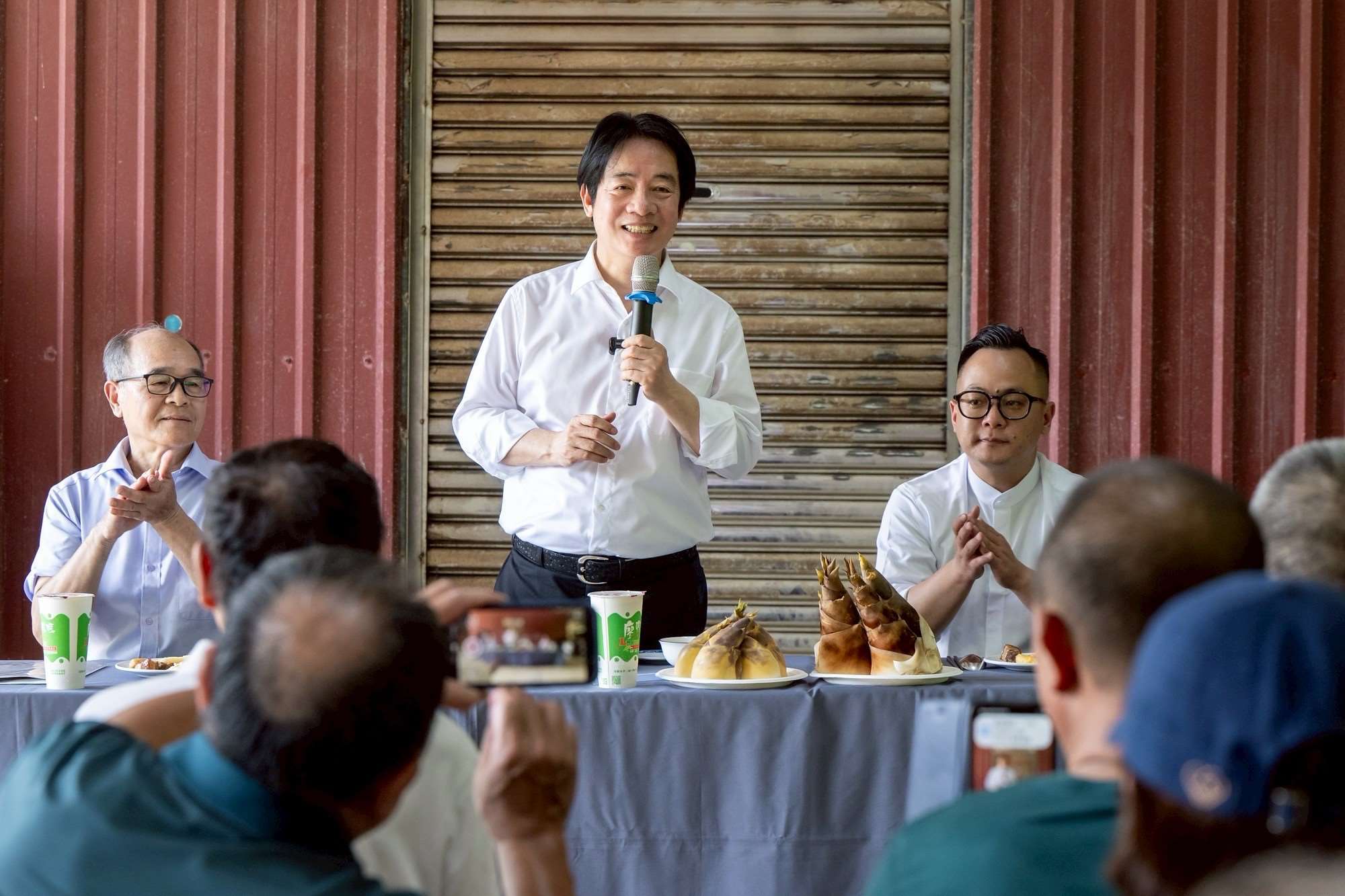 頼・総統は、経済が発展し税収が増加した今、政府はそれを国民のケアに充てる。国民こそが国家の主人だからだ」と述べました。（写真：総統府flickr）