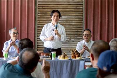 頼・総統は、経済が発展し税収が増加した今、政府はそれを国民のケアに充てる。国民こそが国家の主人だからだ」と述べました。（写真：総統府flickr）