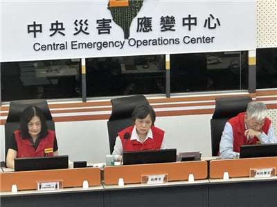 中央災害対策センターの統計によると、台風9号（バービー）の接近に伴い、10日午後2時30分までに台風の影響で5人が負傷、2050人が避難所に避難をしている。（写真：Rti）