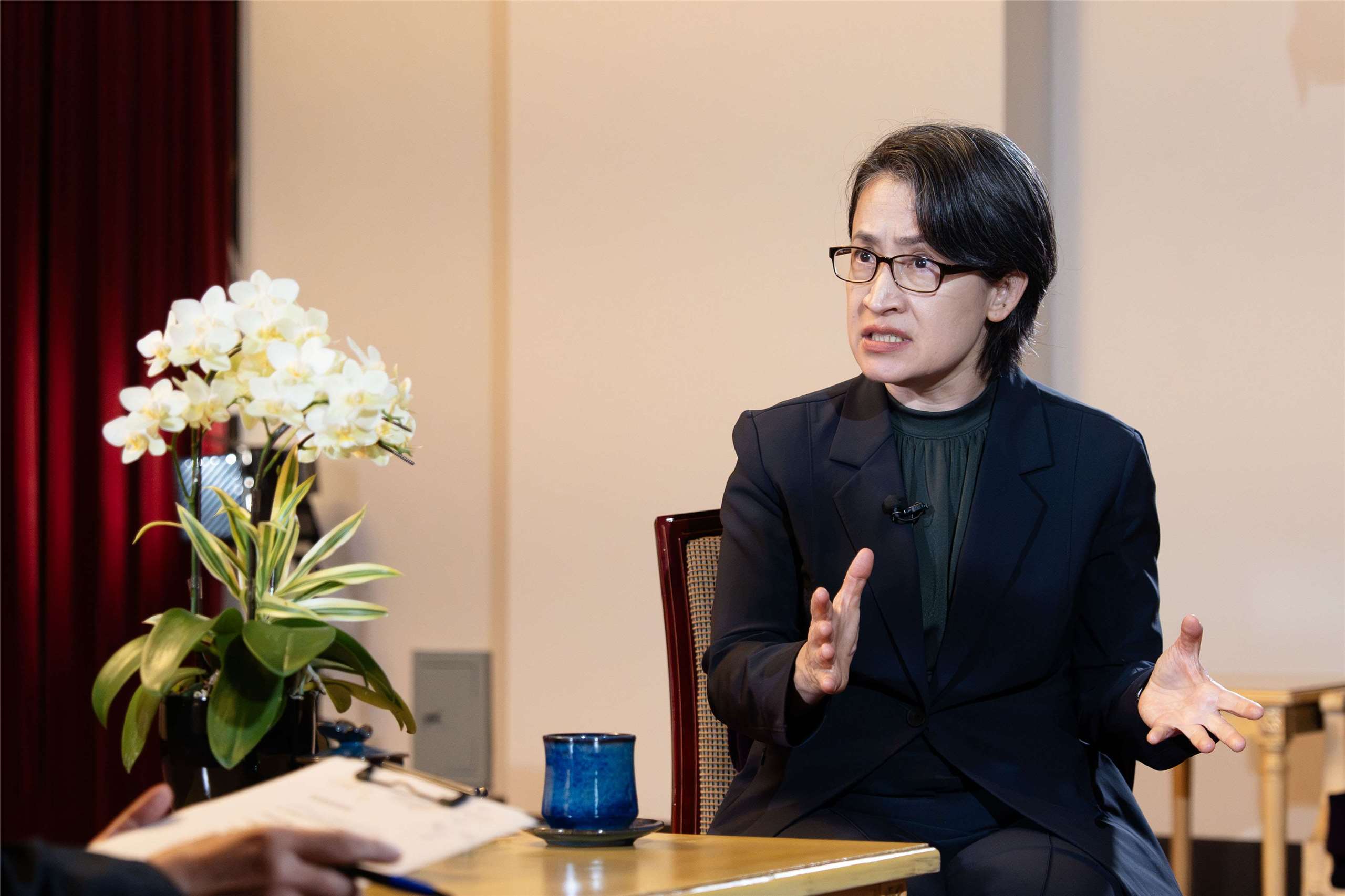 蕭美琴・副総統は、軍事、民生、産業の3つの面から、無人機能力の構築は「一刻の猶予も許されない」と強調。特に、台湾の自衛の決意について北京に誤った判断をさせてはならないとして、立法院に対し、行政院が示した実行可能な案を支持し、行動によって台湾の意志と能力を示すよう呼びかけました。（写真：Rti楊仁翔）