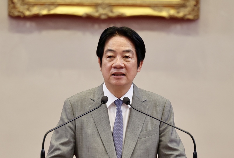 頼清徳‧総統は14日、中華歯科医学会の表敬訪問を受け、口腔ケアの推進により健康な台湾を構築していくことに期待を示した。（写真：CNA）