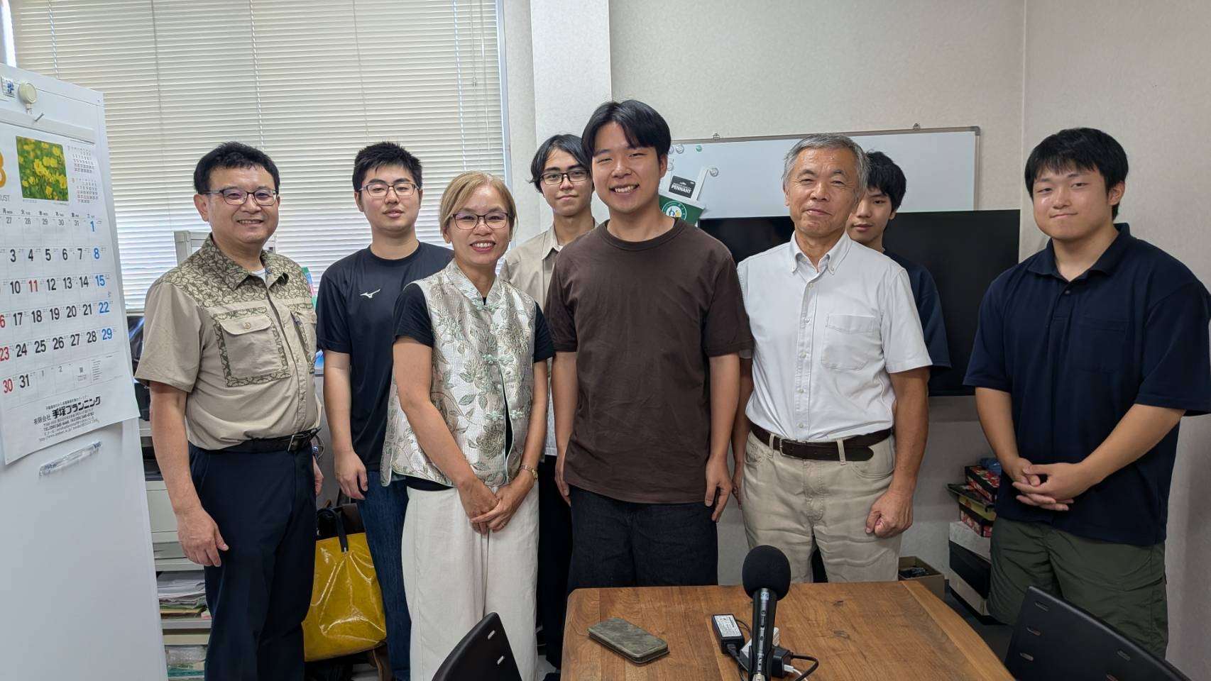 9月25日(金)の「こんにちは台湾」は月に一度の心躍るあの企画、日本の熊本県にある崇城大学SCB放送局とRti台湾国際放送がコラボした番組コーナー「まぜそば～熊本台湾交流ラジオ～」をお届けします！（写真提供：崇城大学SCB放送局）