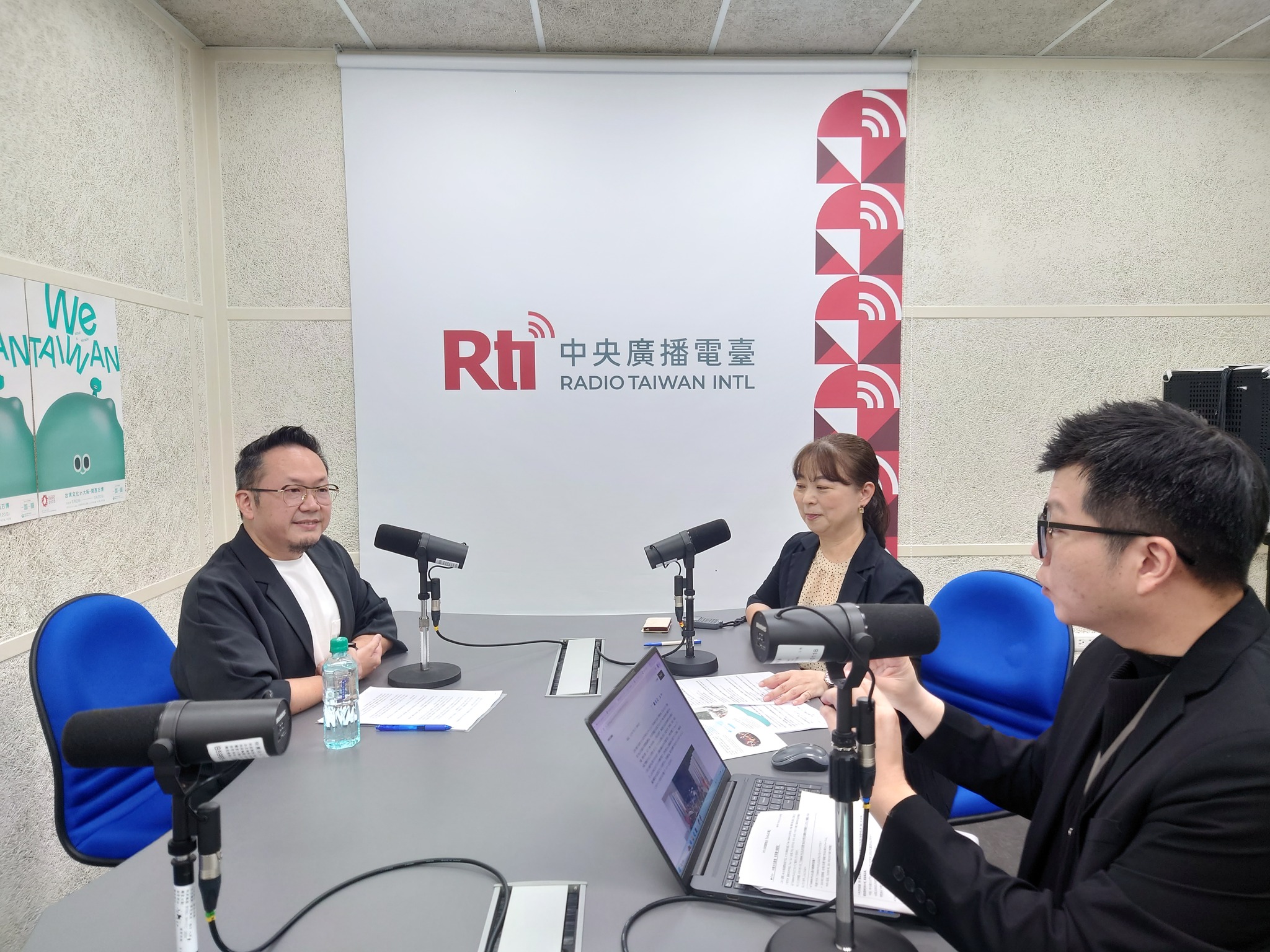 2025年7月26日（土）の「GO!GO! 台湾」ではスタジオに中華文化総会の李厚慶・秘書長をお迎えして「TAIWAN PLUS 2025 台日新風」について詳しくご紹介！（写真：Rti）