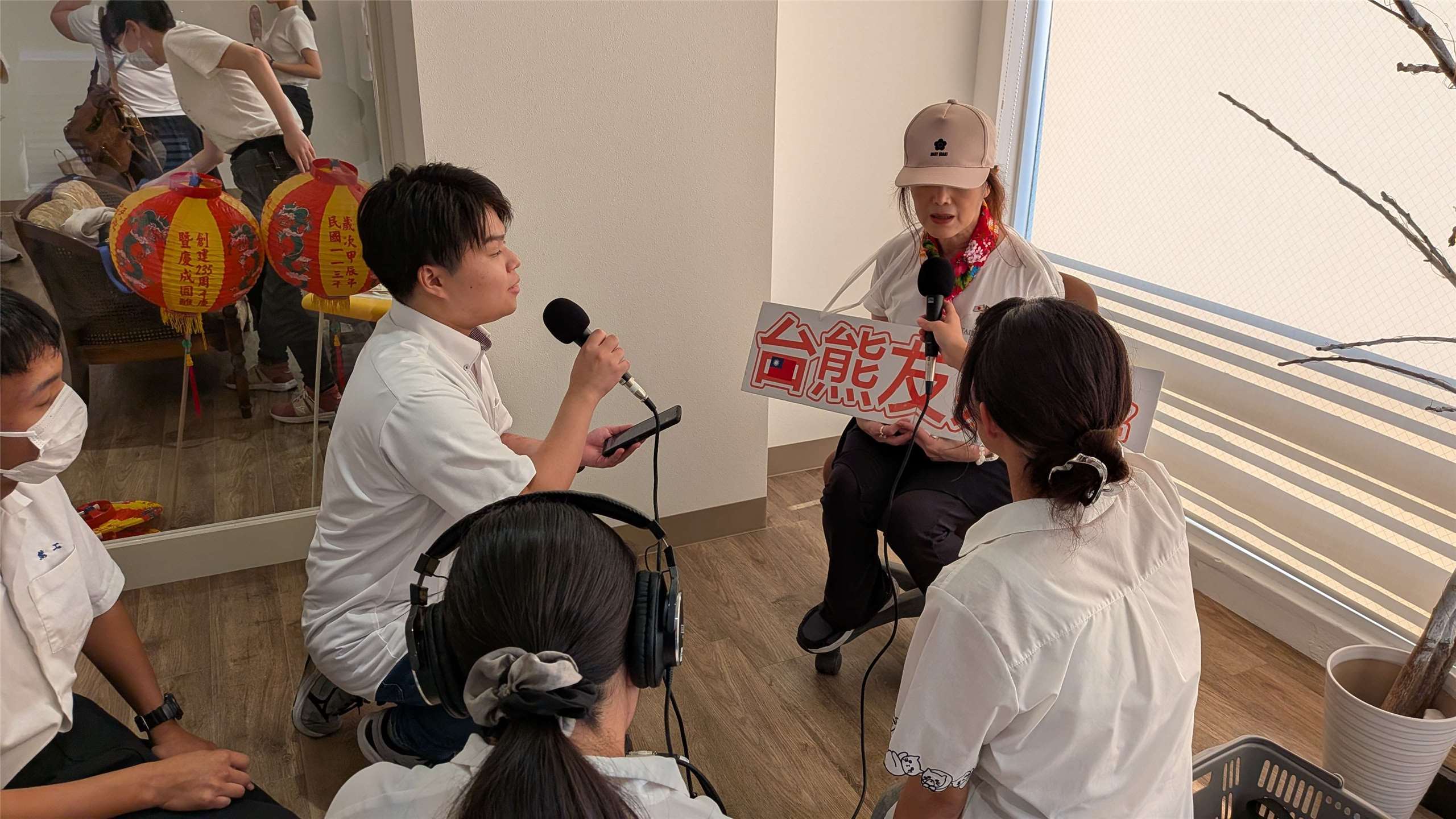 8月29日「こんにちは、台湾」はRti台湾国際放送と日本の熊本・崇城大学SCB放送局のコラボ企画「まぜそば〜熊本台湾交流ラジオ〜」をお届け！（写真提供：崇城大学SCB放送局）