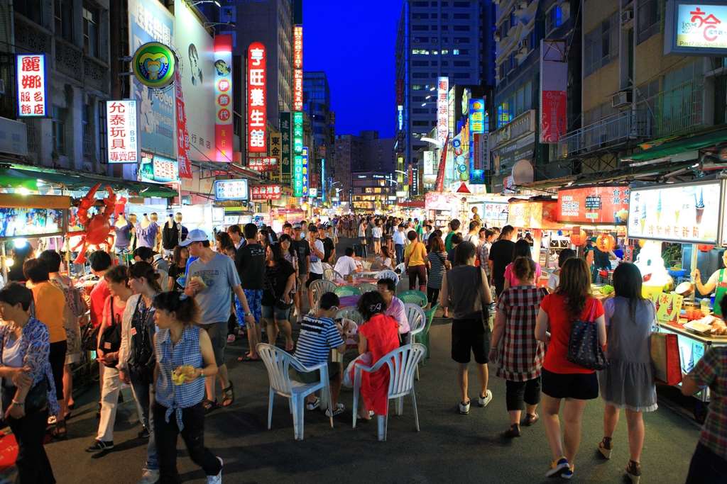 六合觀光夜市（写真：交通部観光署）