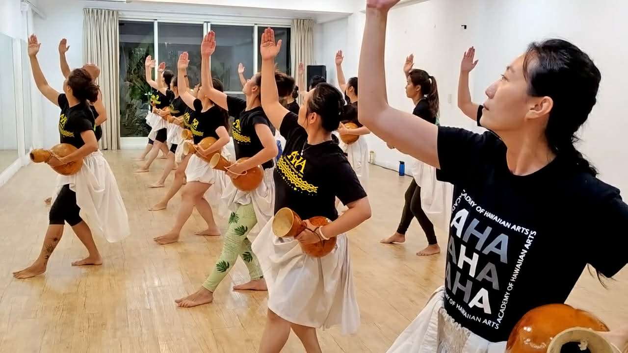 AHA Taiwanのフラダンスです。（写真：AHA Taiwan）