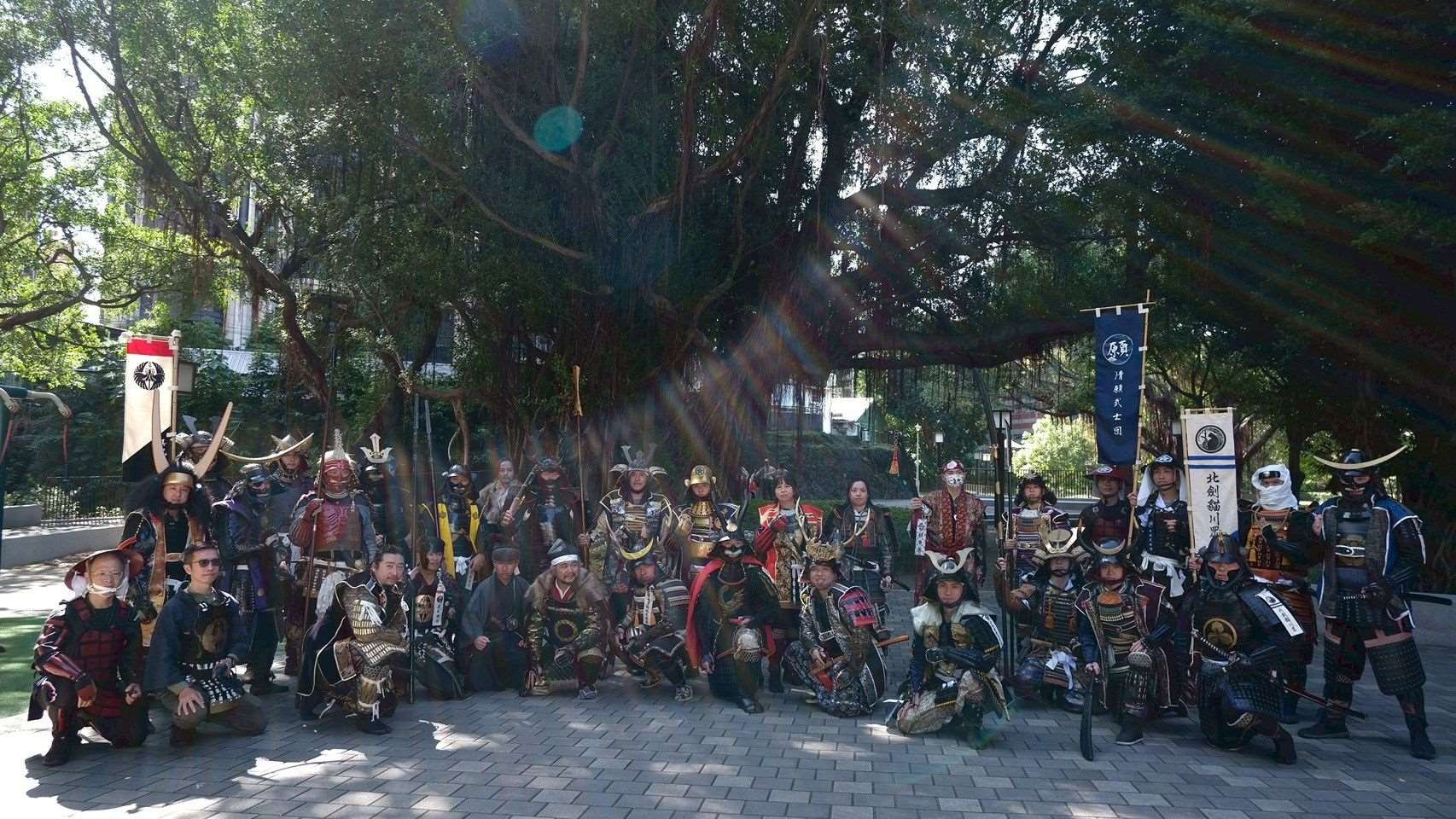 台湾戦国武将隊-02（写真：台湾戦国武将隊FBより）