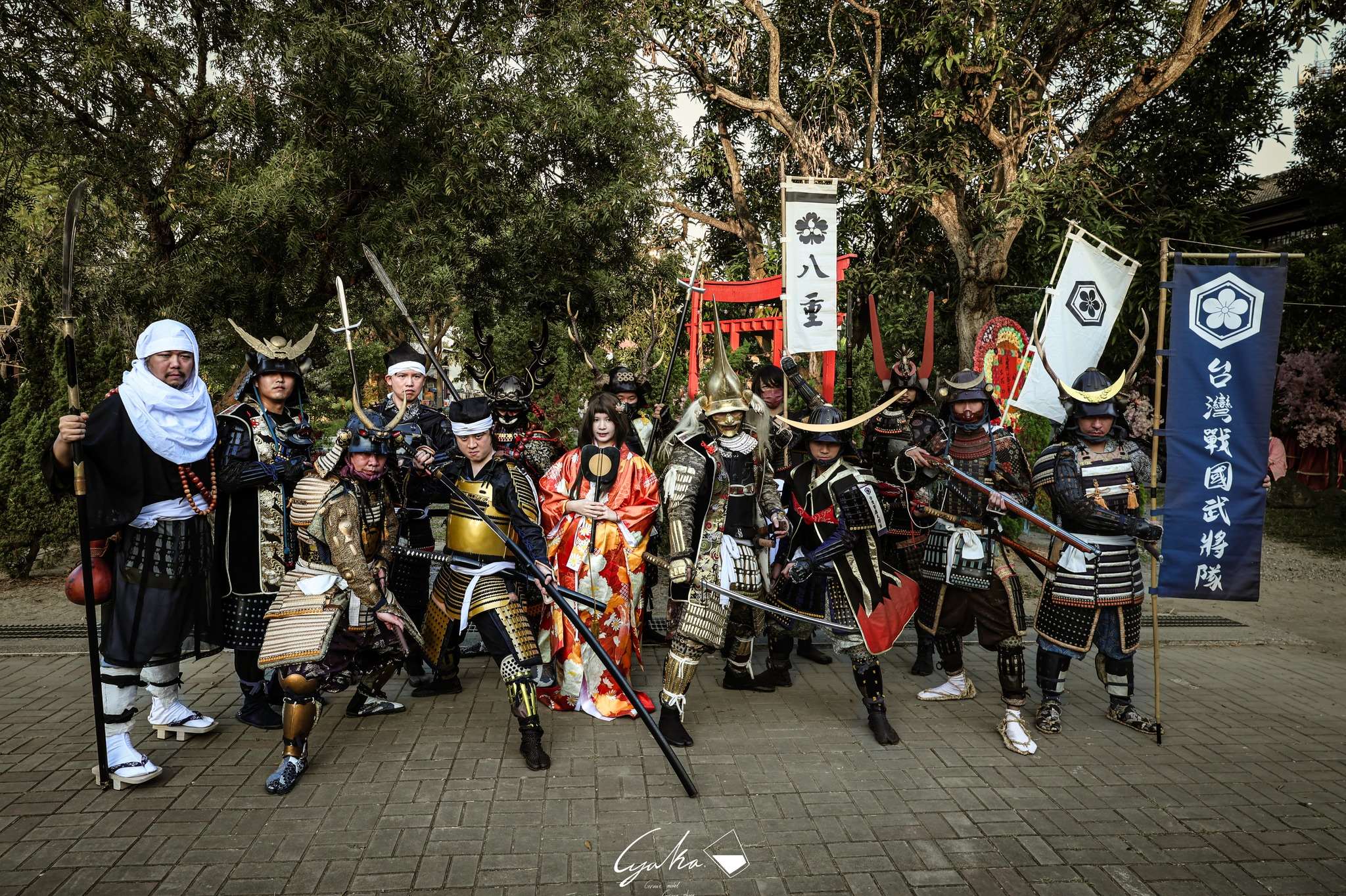 台湾戦国武将隊-03（写真：台湾戦国武将隊FBより）